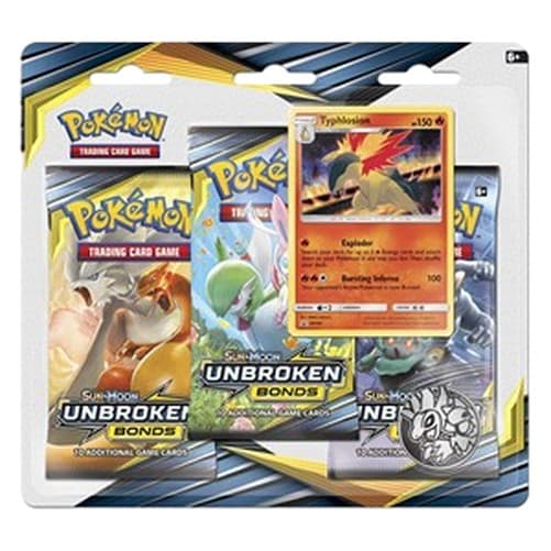 Pokemon Unbroken Bonds: Typhlosion 3-Pack Blister