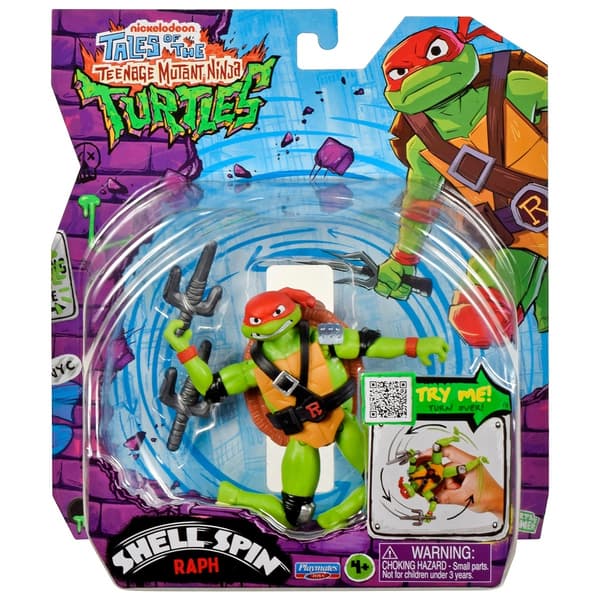 Raph figurine from the Shell Spin series with a mechanical function, 11.5 cm