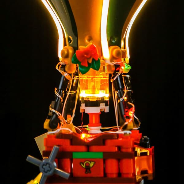 LED Lighting Set for Icons Santa’s Post Office 10339