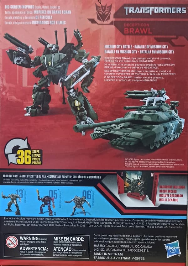 Transformers Generations Decepticon Brawl Studio Series Figure