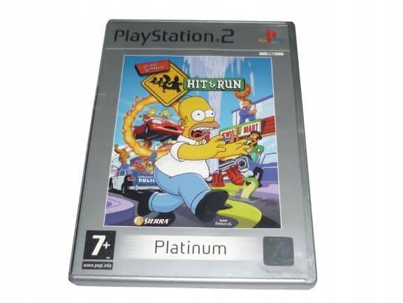 PS2 THE SIMPSONS HIT & RUN PLAYSTATION 2 Boxed game