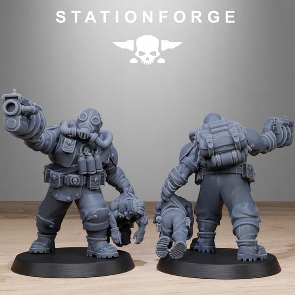 GrimGuard Jungle Fighter Mutants – x10