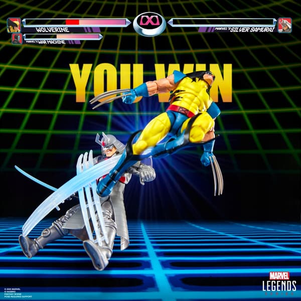 Hasbro Marvel Legends – 15cm Wolverine and Silver Samurai Figure Set