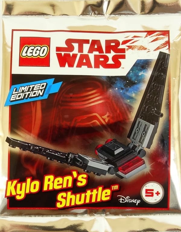 LEGO set 911831 Star Wars Kylo Ren’s Shuttle fighter – mini-set