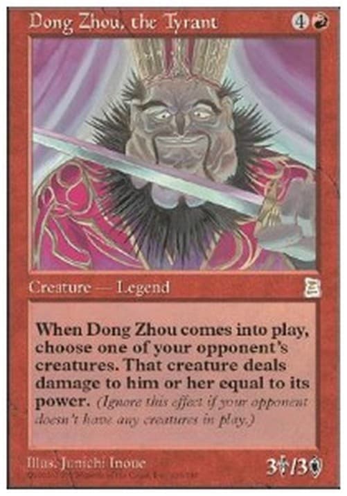 Magic: The Gathering Dong Zhou, the Tyrant