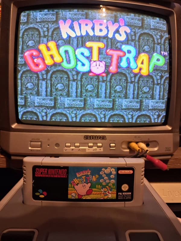 Kirby's Ghost Trap SNES – a Super Nintendo present
