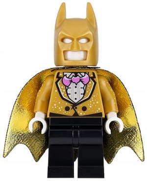 Lego Batman @@@ GOLD - BAT-PACK SUIT @@@ minifigure from set 70909