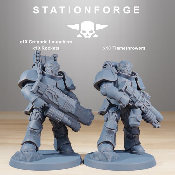 Socratis Ravagers – Station Forge – 3D-utskrift