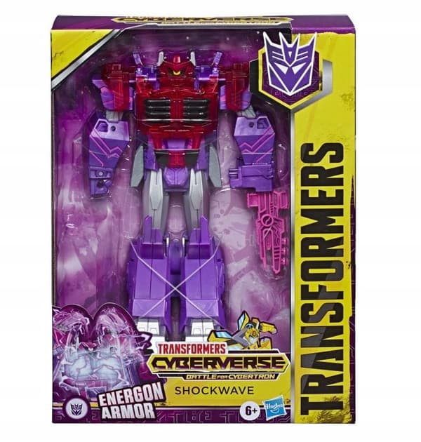 TRANSFORMERS CYBERVERSE 27 CM SHOCKWAVE FIGURINE