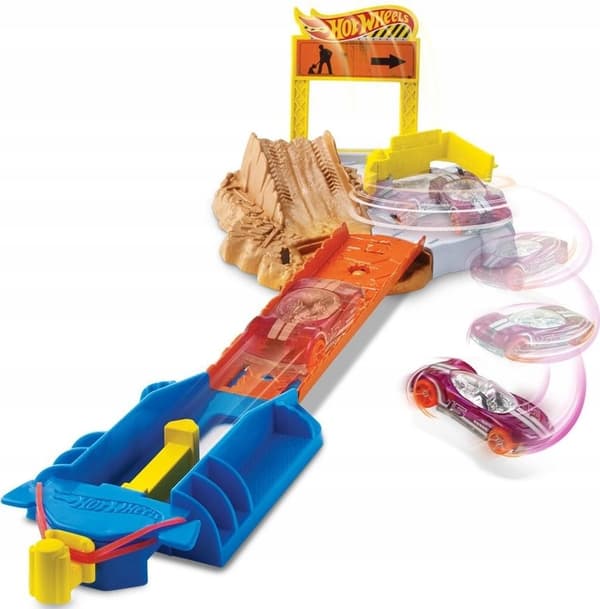 HOT WHEELS CHAOS ON THE CONSTRUCTION SITE DKR44 CKJ08