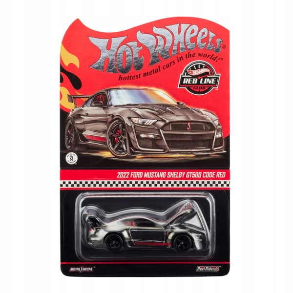 Hot Wheels RLC 2022 Ford Mustang Shelby GT 500 Code Red