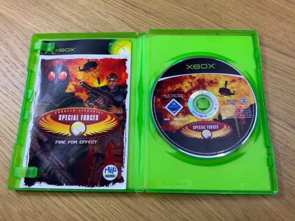 SPECIAL FORCES – game in excellent condition, complete set for XBOX CLASSIC