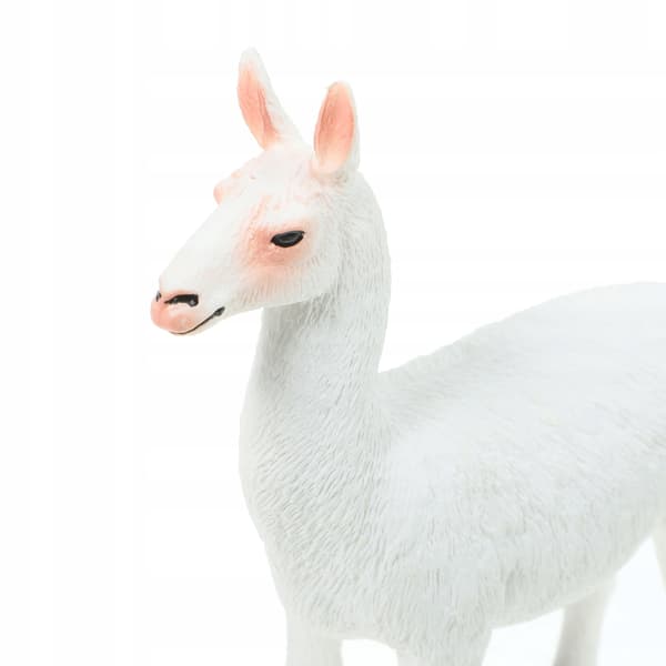 PLASTIC ALPACA FIGURINE – AN EDUCATIONAL MODEL AND DECORATION FOR CHILDREN