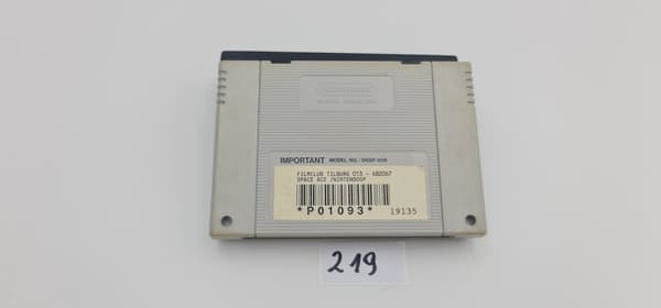 NINTENDO SNES SPACE ACE
