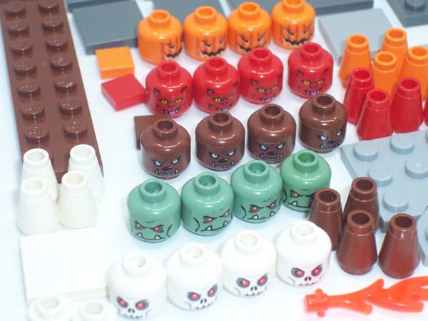 Second-hand LEGO Games Monster 4 3837 Monsters – A board game made from LEGO bricks
