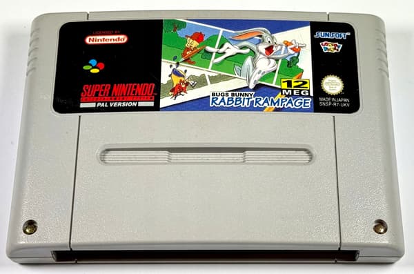 Bugs Bunny Rabbit Rampage for Nintendo SNES