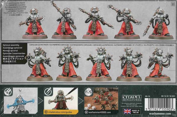 Warhammer 40 000 Electro-Priests | Adeptus Mechanicus | Wh40k Games Workshop