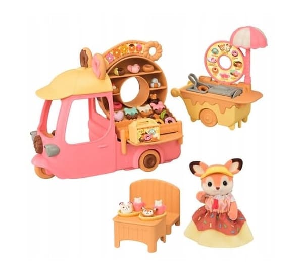 Sylvanian Families – Mobile doughnut stall – 5808