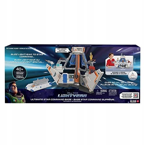 Disney and Pixar Lightyear Ultimate Star Command Base toy figurine
