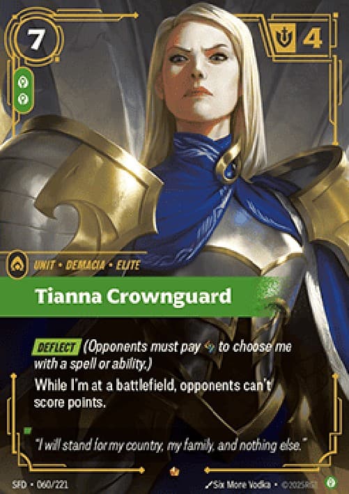 Riftbound SFD Tianna Crownguard