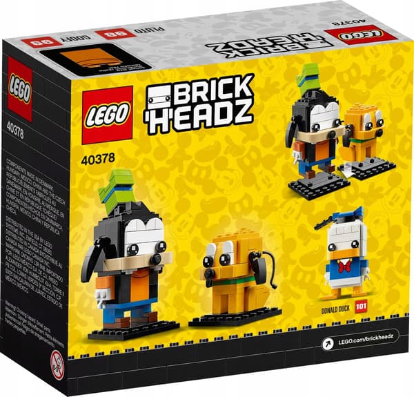 LEGO 40378 BrickHeadz – Goofy and Pluto