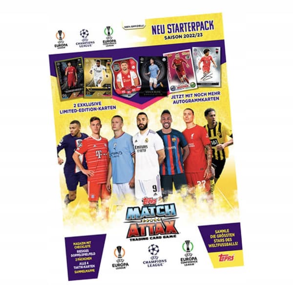 Topps Champions League Match Attax 2022/23 – Starter Pack