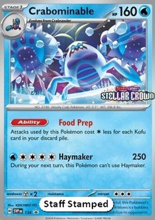 Pokemon TCG Crabominable