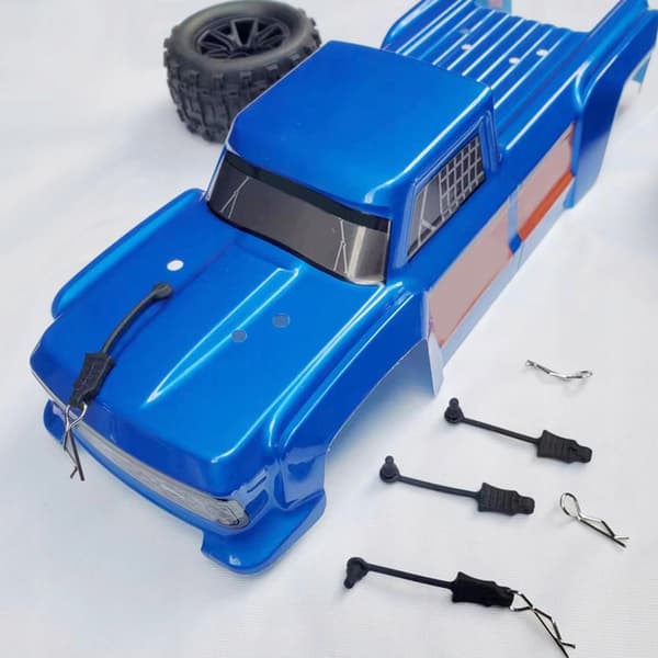 RC Body Shell DIY Replacement Parts with Wheels – Accessory for Wltoys