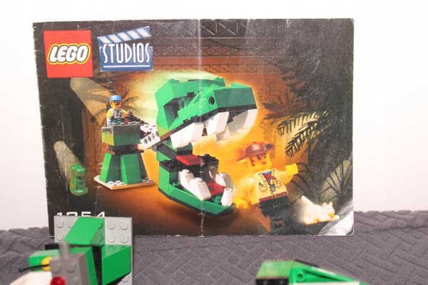 LEGO STUDIOS 1354 INSTRUCTION MANUAL: Dino Head Attack SET