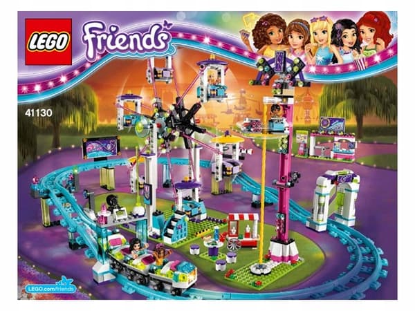 LEGO PAPER INSTRUCTIONS – Amusement Park Roller Coaster 41130, 2016
