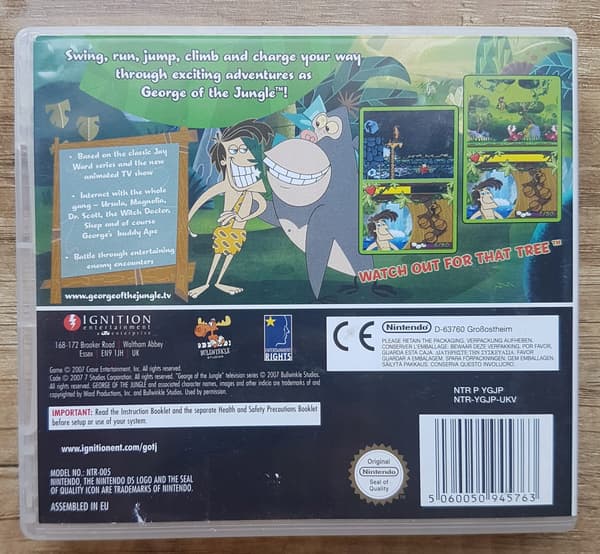 George Jungle Nintendo DS gift