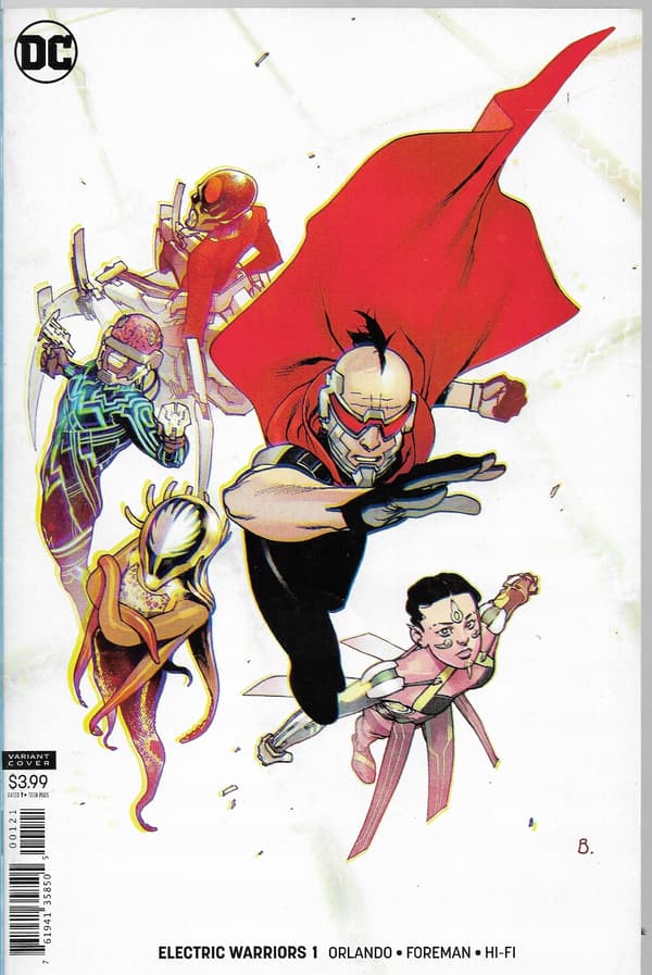 DC Electric Warriors Comic 1–4/2019 (in English)