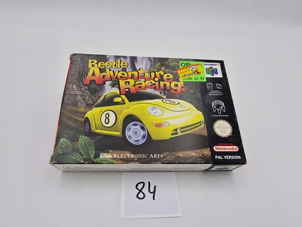 NINTENDO 64 BEETLE ADVENTURE RACING CARDBOARD BOX