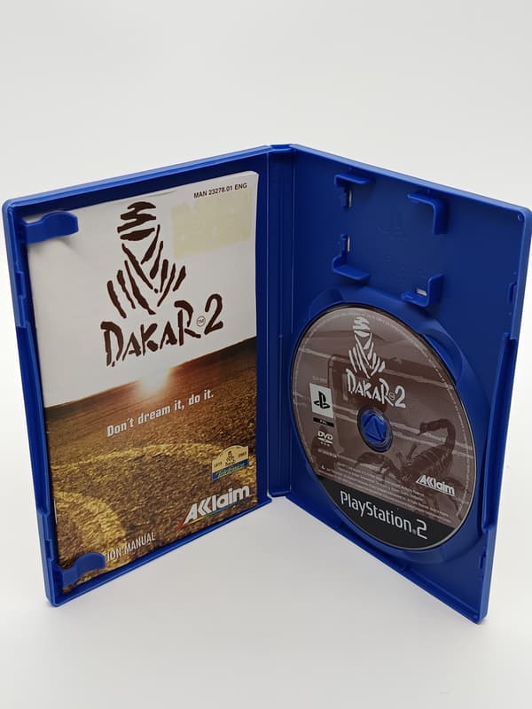 DAKAR 2 for PlayStation 2 (PS2) – boxed version