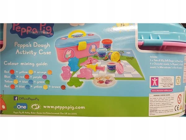 PEPPA PIG PICNIC BOX – MODELLING CLAY MOULDS