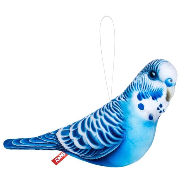 Fancy the fluffy parrot, 38 cm
