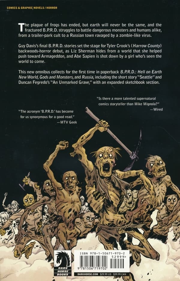 B.p.r.d. Hell On Earth Volume 1 by Mike Mignola