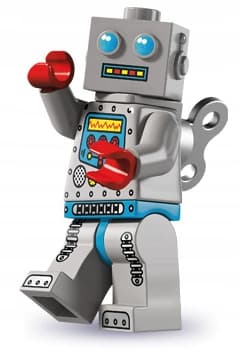 Lego Clockwork Robot figure col06-7, Series 6, 8827 – NEW