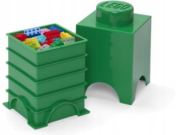 LEGO 4001 GREEN DESK ORGANISER