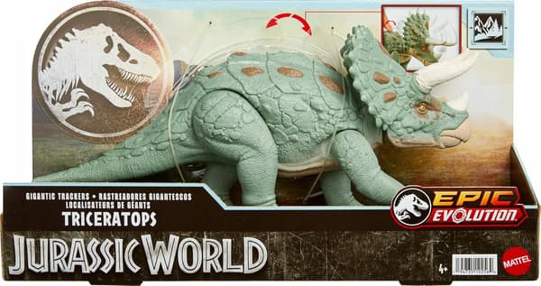 Mattel Jurassic World Giant Triceratops Tracker