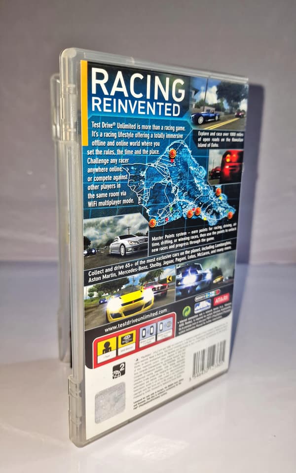 Test Drive Unlimited for Sony PSP 3XA