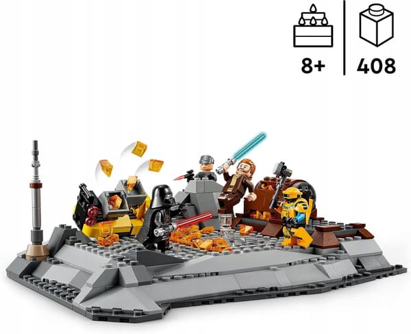 LEGO Star Wars 75334 Obi-Wan Kenobi vs Darth Vader