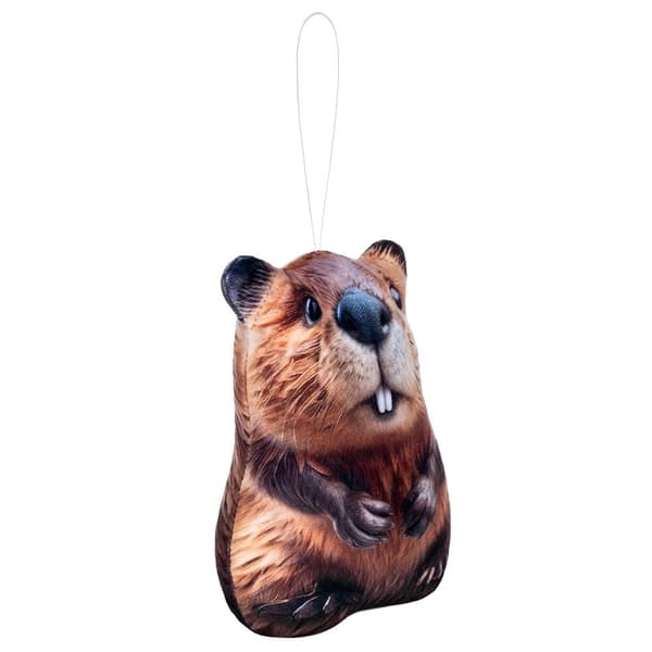 Fancy plush beaver, 20 cm