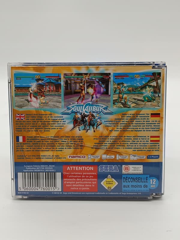 Soul Calibur for Sega Dreamcast (boxed)