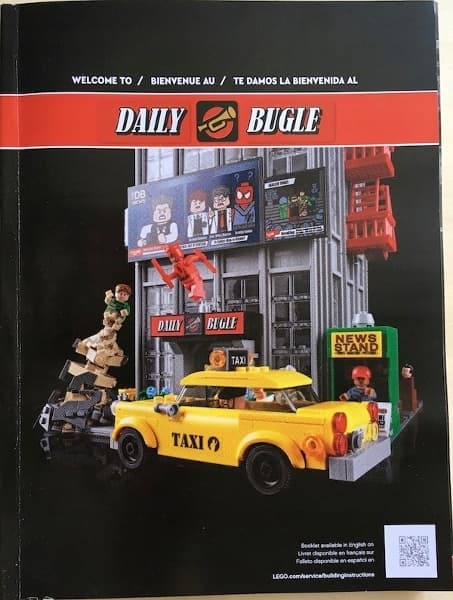 LEGO Super Heroes 76178 Instructions – Daily Bugle: NEW paper version