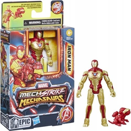 Hasbro Mech Strike Mechasaurus Iron Man MARVEL