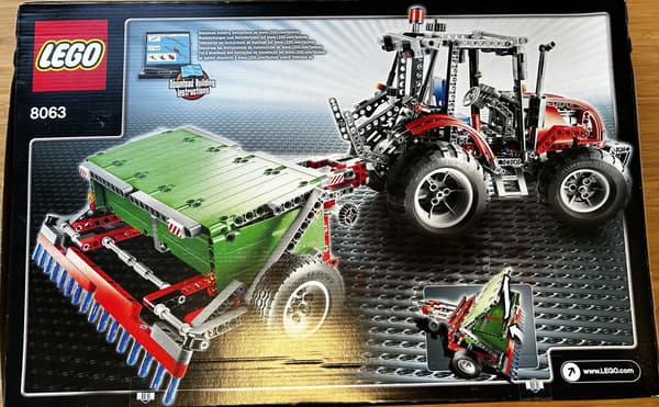 LEGO Technic 8063 Tractor with Trailer