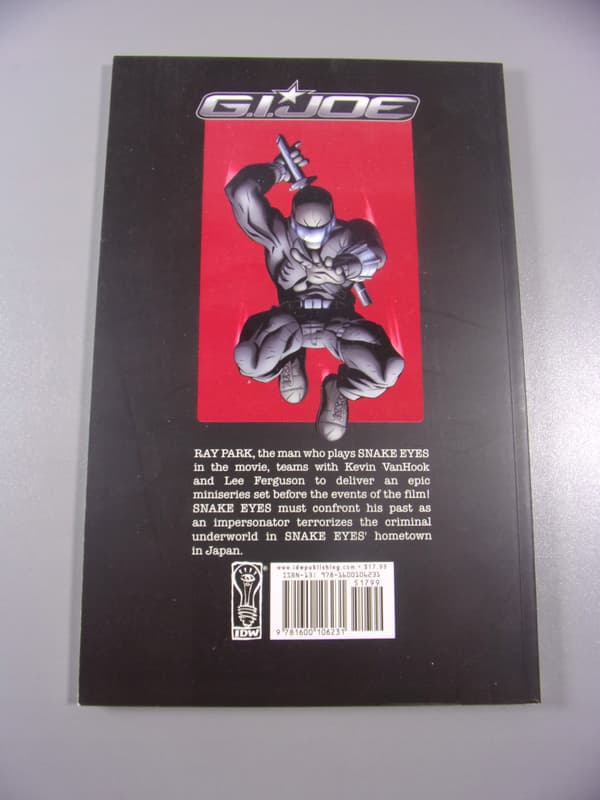 G.I. JOE SNAKE EYES – English-language editions