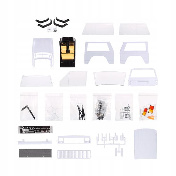 1/10 Unpainted DIY Modified Durable Easy to fit 275mm Wheelbase