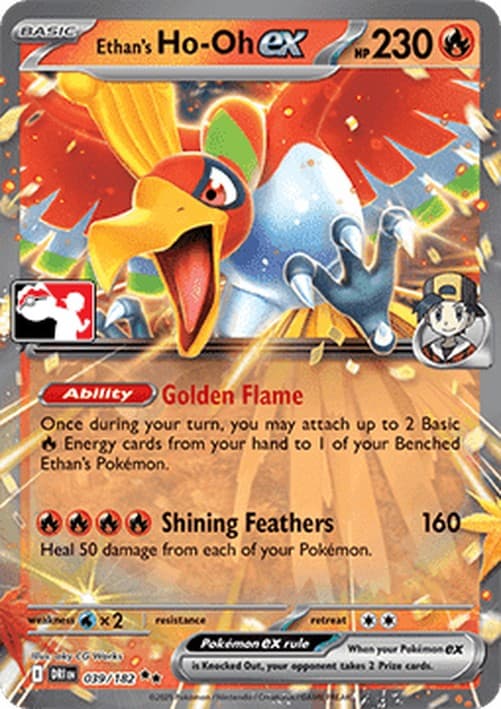 Pokemon Ethan's Ho-Oh ex